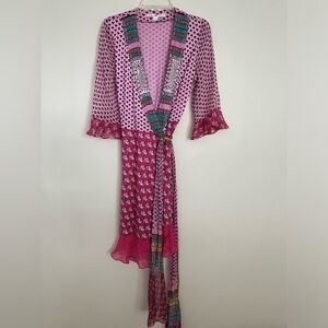 DVF wrap dress size 12 never worn